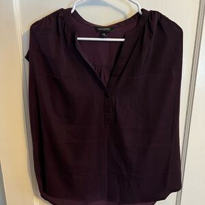 Banana Republic Deep Purple Blouse